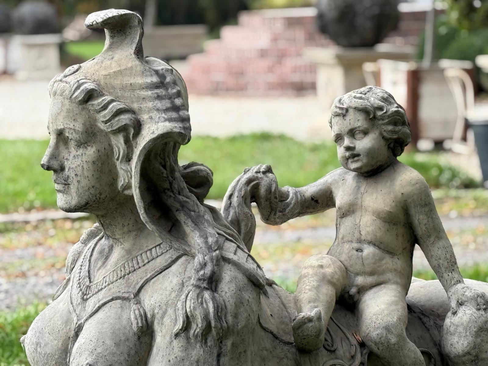 Garden statuary 