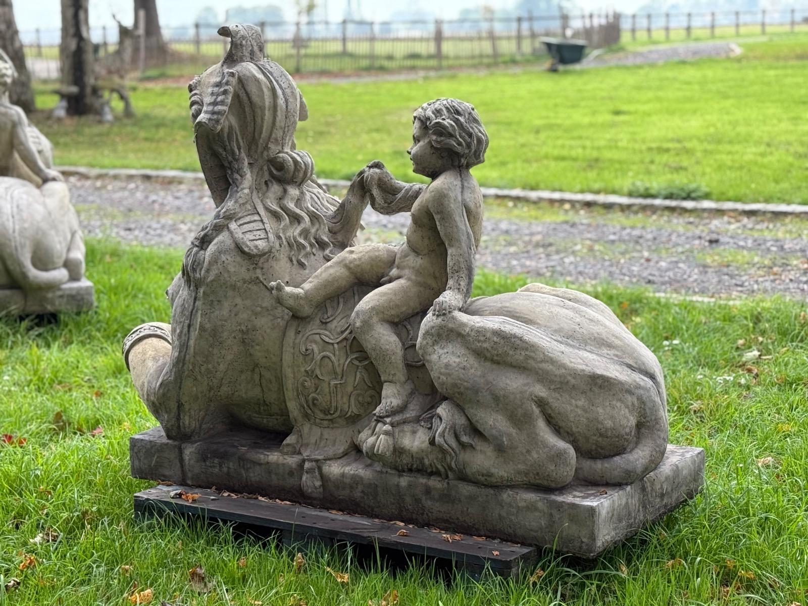 Garden statuary 