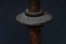 style Gilt metal tall candelstick