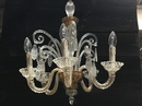 style Glass Lieges Chandelier