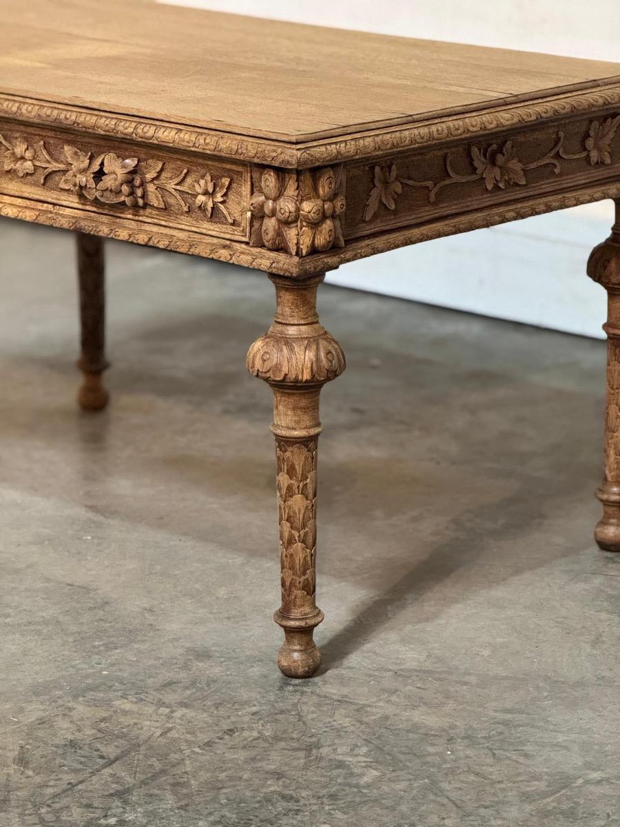 Good carved desk 