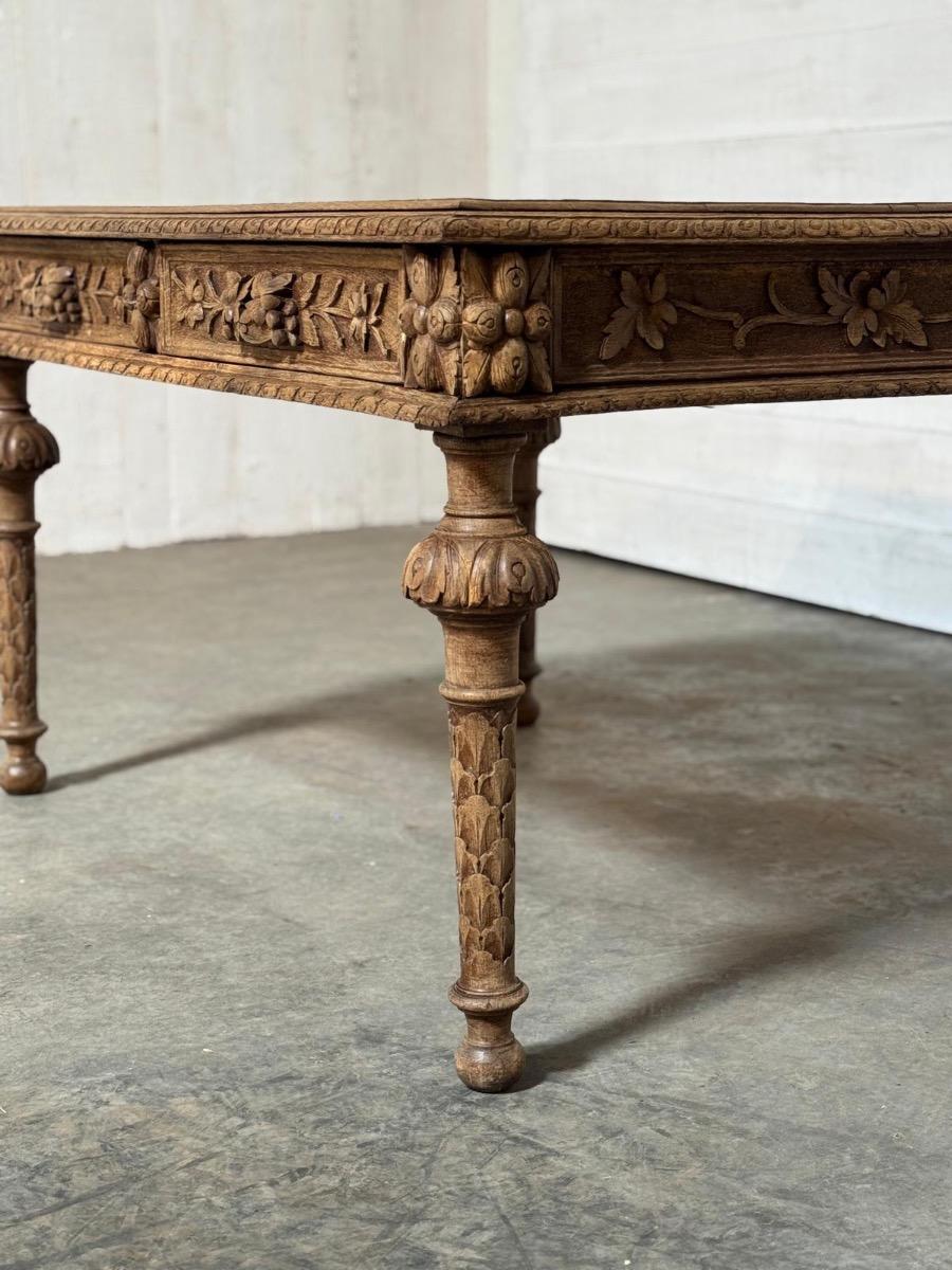 Good carved desk 