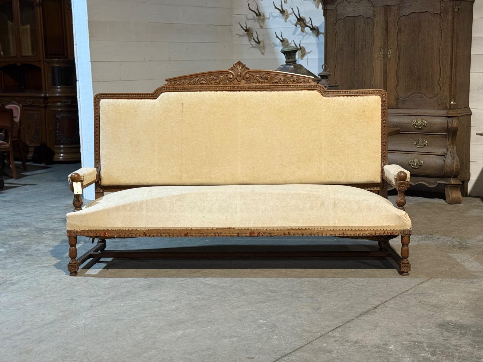Impressive antique sofa 