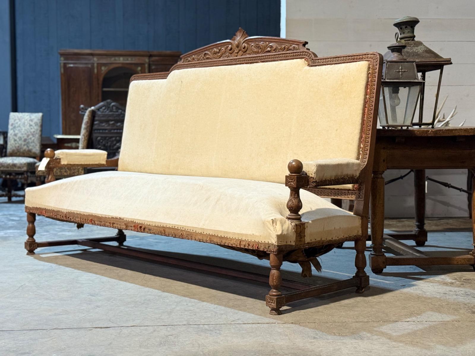 Impressive antique sofa 
