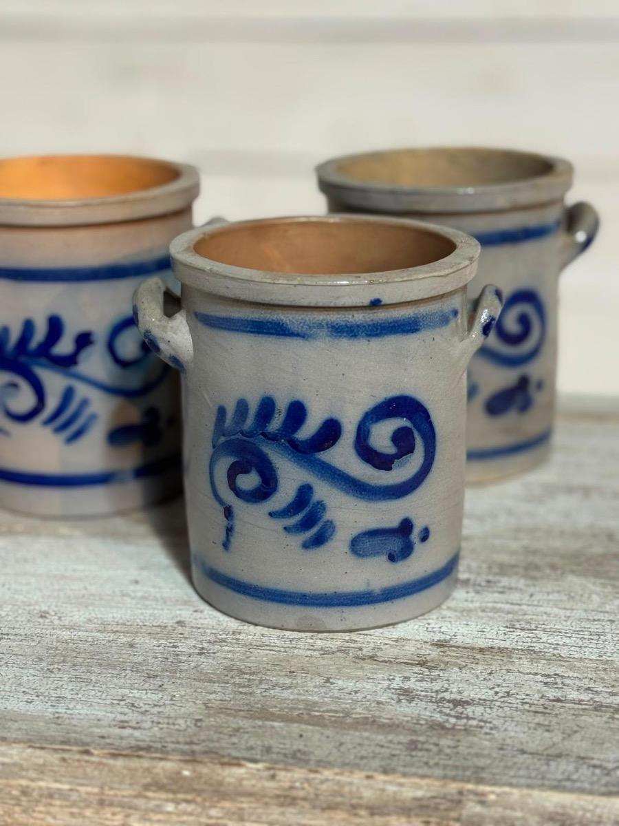 Ironstone pots 