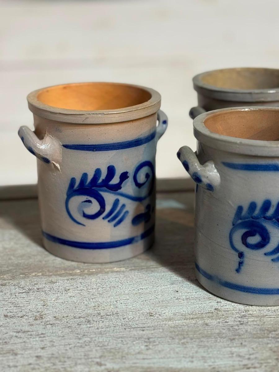 Ironstone pots 