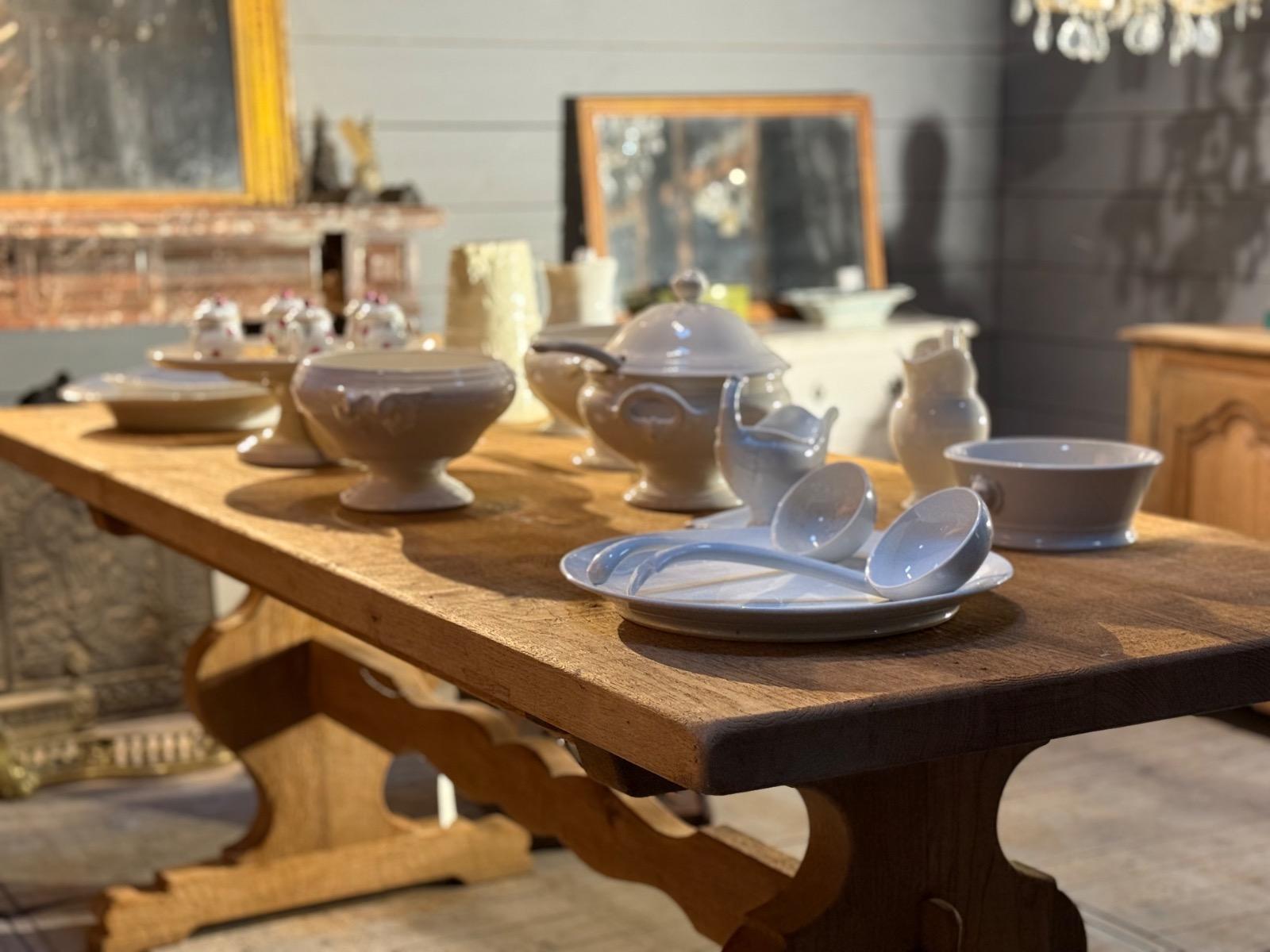 Kitchen ironstone dishes 