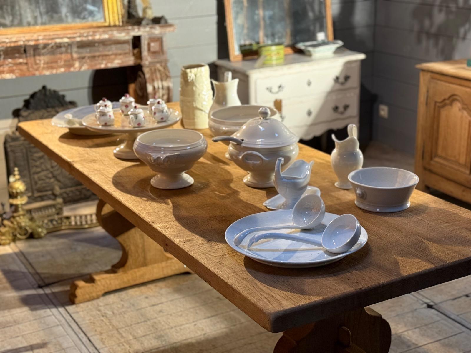 Kitchen ironstone dishes 