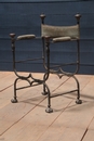 style Late 19th Century Italian Curule Chair, Italy 19 th century