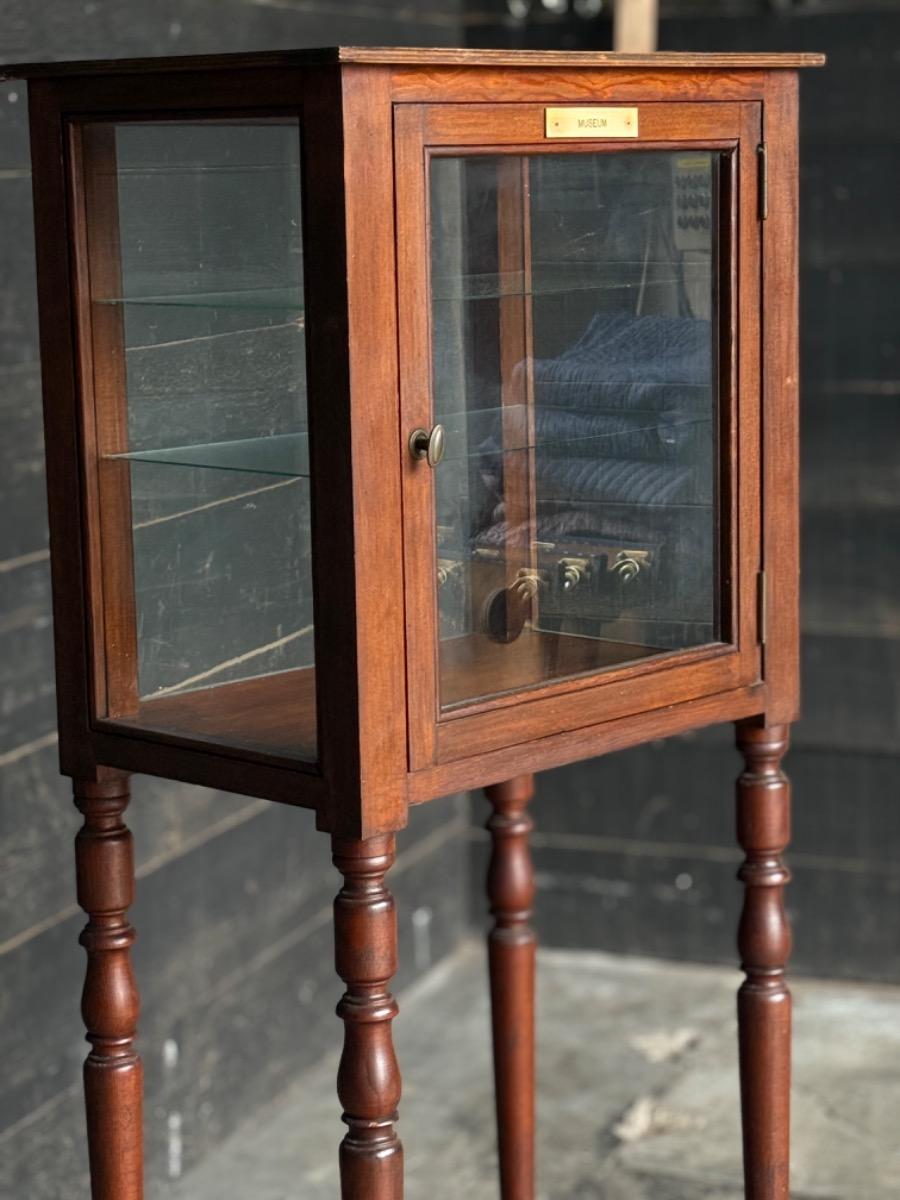 Little museum display cabinet
