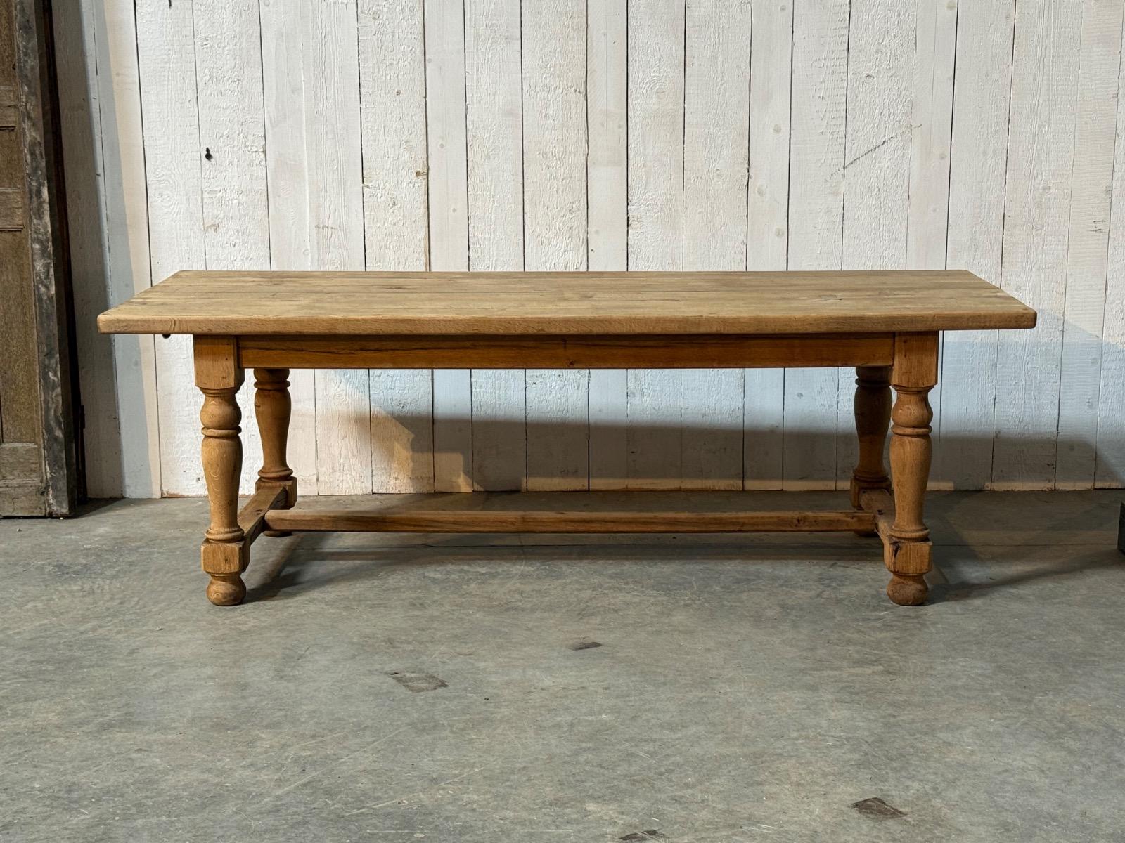 Long oak farmhouse table 