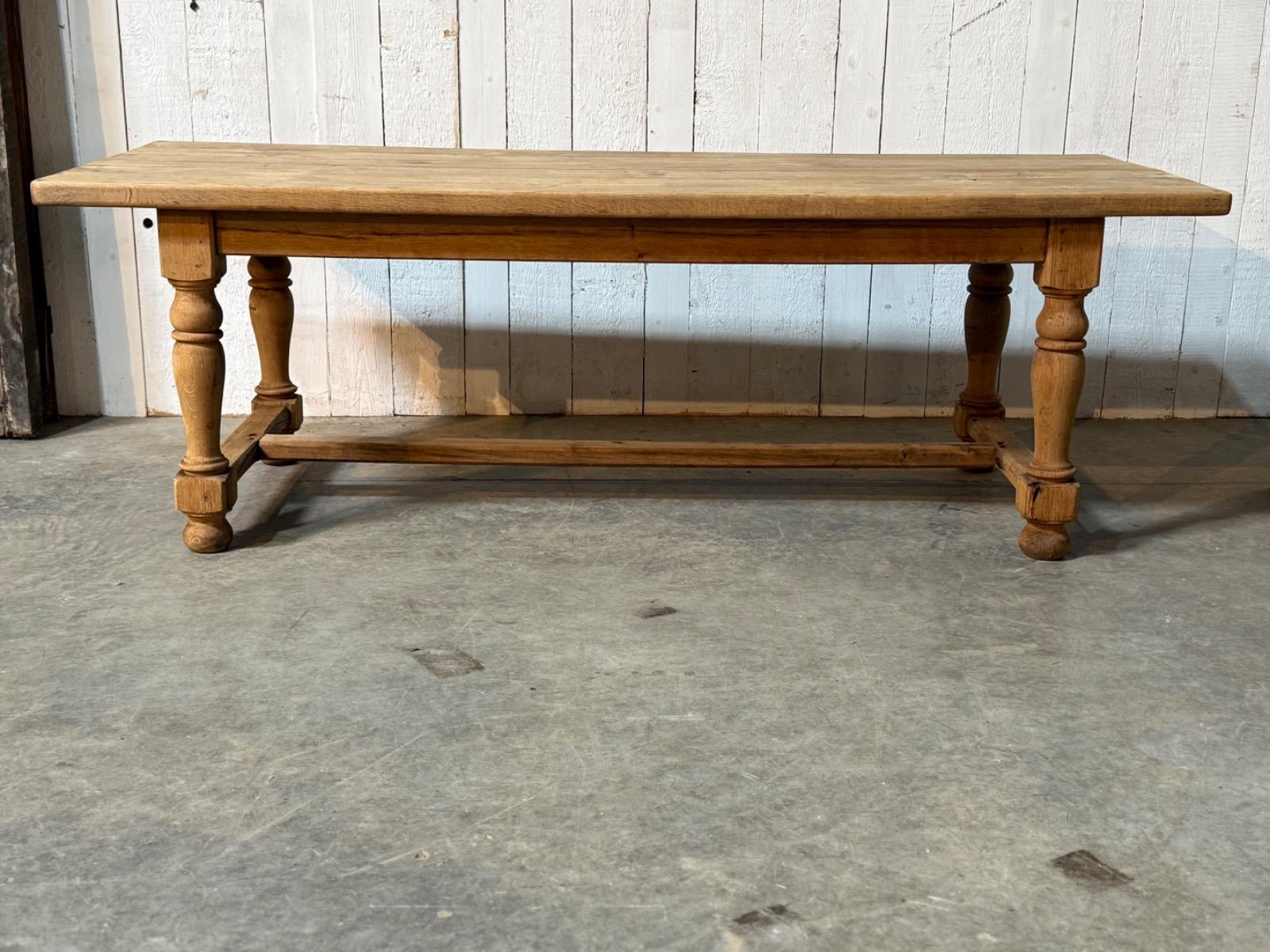 Long oak farmhouse table 