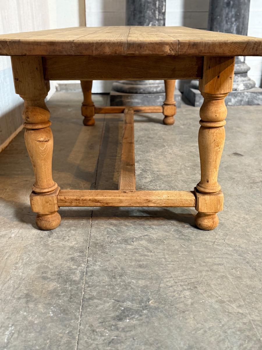 Long oak farmhouse table 