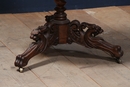 Table de service à trois plateaux en chene  style Louis 13 France