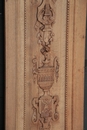 Panneau sculpté style Louis 16 en Chene, France 19 ème