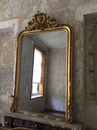 Miroir doré style Louis-philippe france 19ème