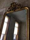 Miroir doré style Louis-philippe france 19ème