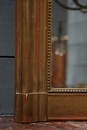 Miroir doré style Louis-philippe france 19 ème siècle