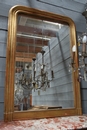 Miroir doré style Louis-philippe france 19 ème siècle