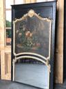Ancien trumeau patiné  style Louis XV  1900