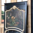 Ancien trumeau patiné  style Louis XV  1900
