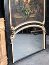Ancien trumeau patiné  style Louis XV  1900