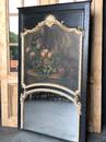 Louis xv style Antique painted trumeau , France 1900