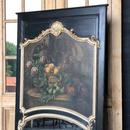 Louis xv style Antique painted trumeau , France 1900