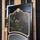 Louis xv style Antique painted trumeau , France 1900