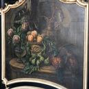 Louis xv style Antique painted trumeau , France 1900