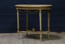 Louis XVI Oval wood carved center table