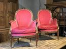 Paire de bergeres style Louis16 France 19eme