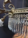 Lustre belle époque en bronze