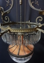 Lustre belle époque en bronze