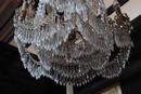 Lustre style cascade en cristal