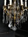 Lustre en crystal  France 1900