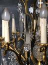 Lustre en crystal  France 1900