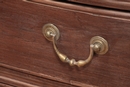 LXIV style LXIV MAHOGANY CHEST OF DRAWERS CALLED COMMODE DE PORT in Mahogany, France 18 Th Century