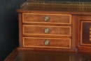 Mahogany and marquetery english desk