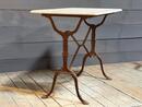 Marble top bistro table 