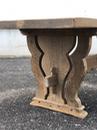 Grande table en chêne délavé  style Monastère  en Chêne , France