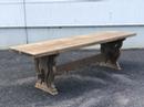 Grande table en chêne délavé  style Monastère  en Chêne , France