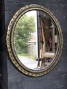 Ancien miroir style Napoléon 3 France 19ème