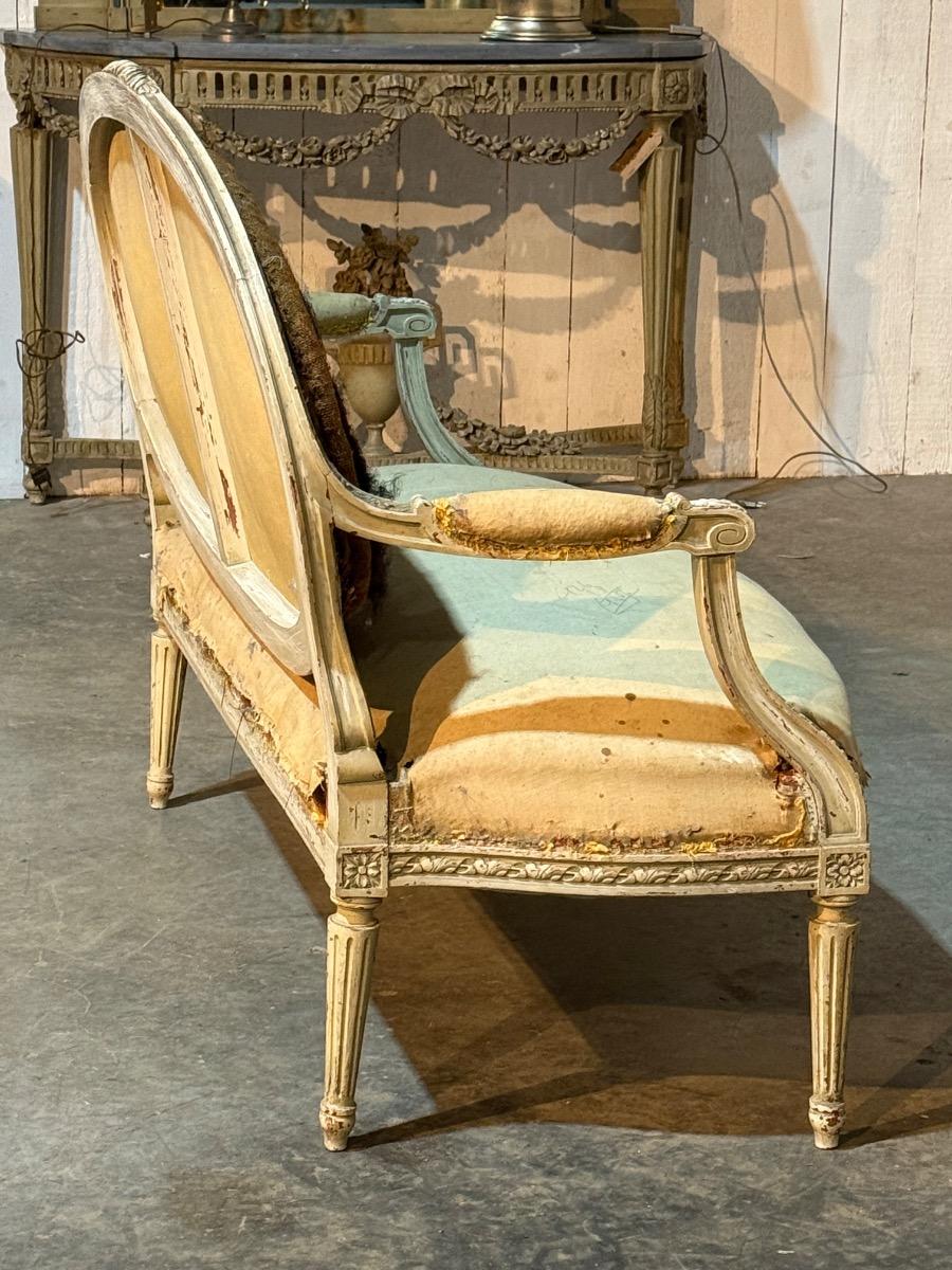 Original painted Louis XVI Sofa 