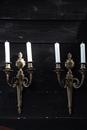 Pair LXVI Brons Sconces