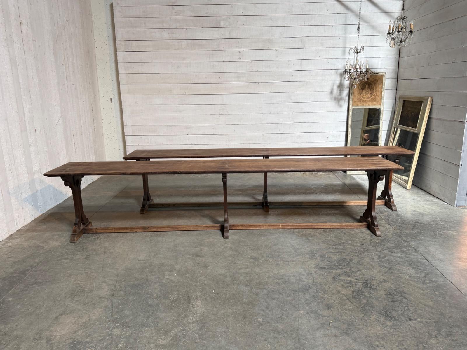 Pair of console tables 