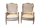 Pair of french Louis XVI Bergères 