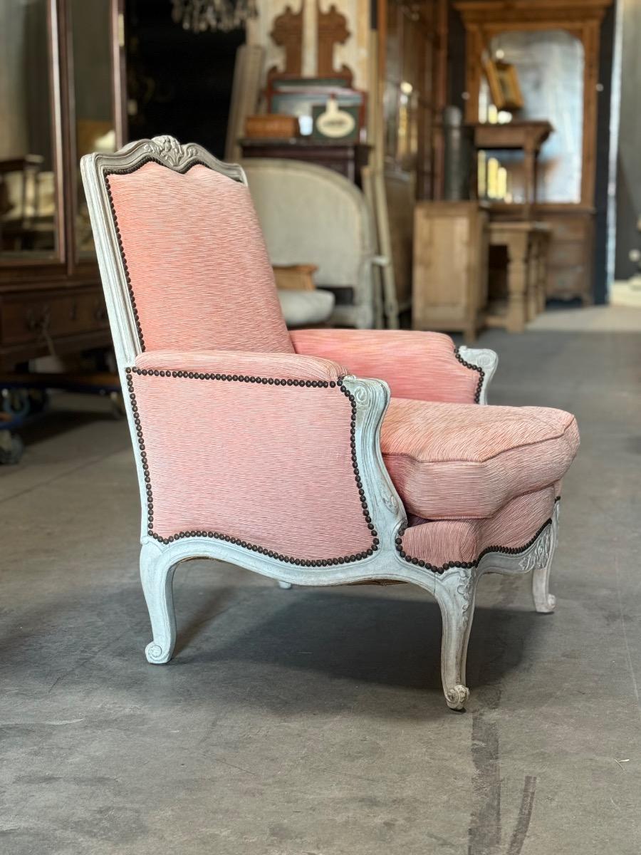 Pair of large french Louis Xv bergères 