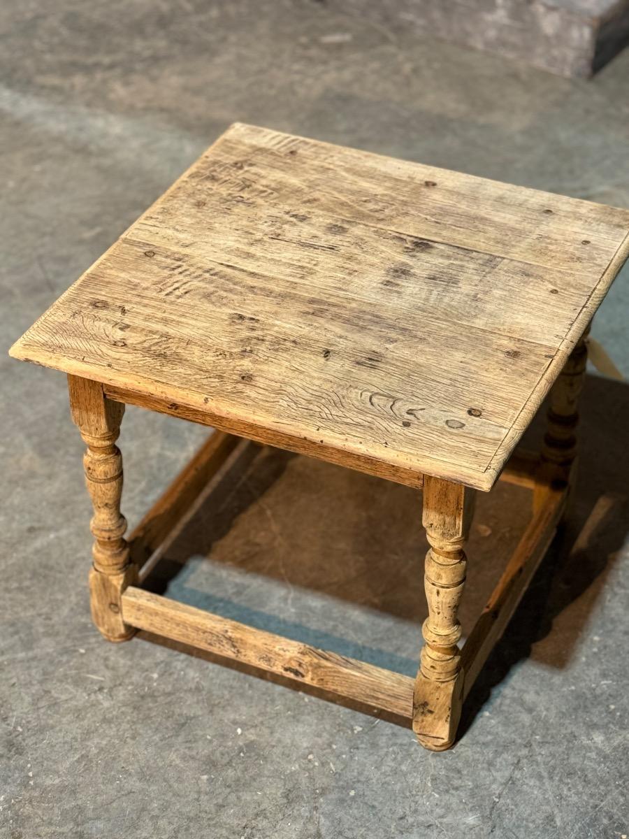 Pair of rustic tables