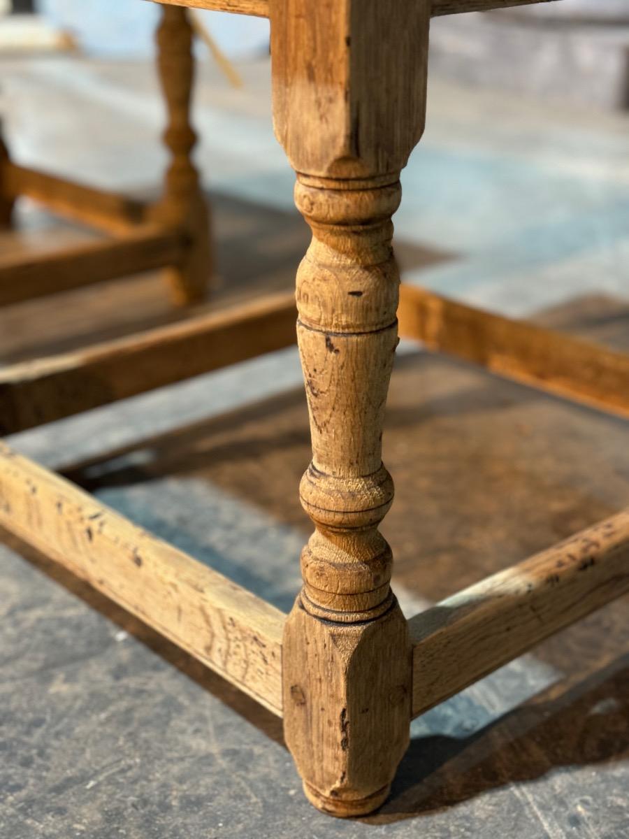 Pair of rustic tables